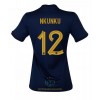 Maglia ufficiale Francia Christopher Nkunku 12 Casa Mondiali 2022 per Donna